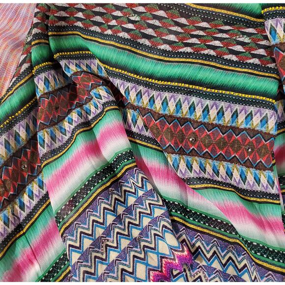 Anthropologie Tanvi Kedia NWOT Sunset District Beaded Maxi Dress Womens Size 2P - Picture 11 of 16